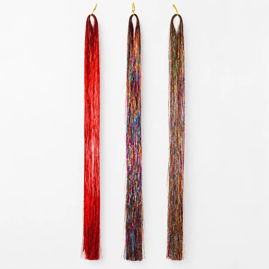 (image for) 120cm Metallic Hair Tinsel
