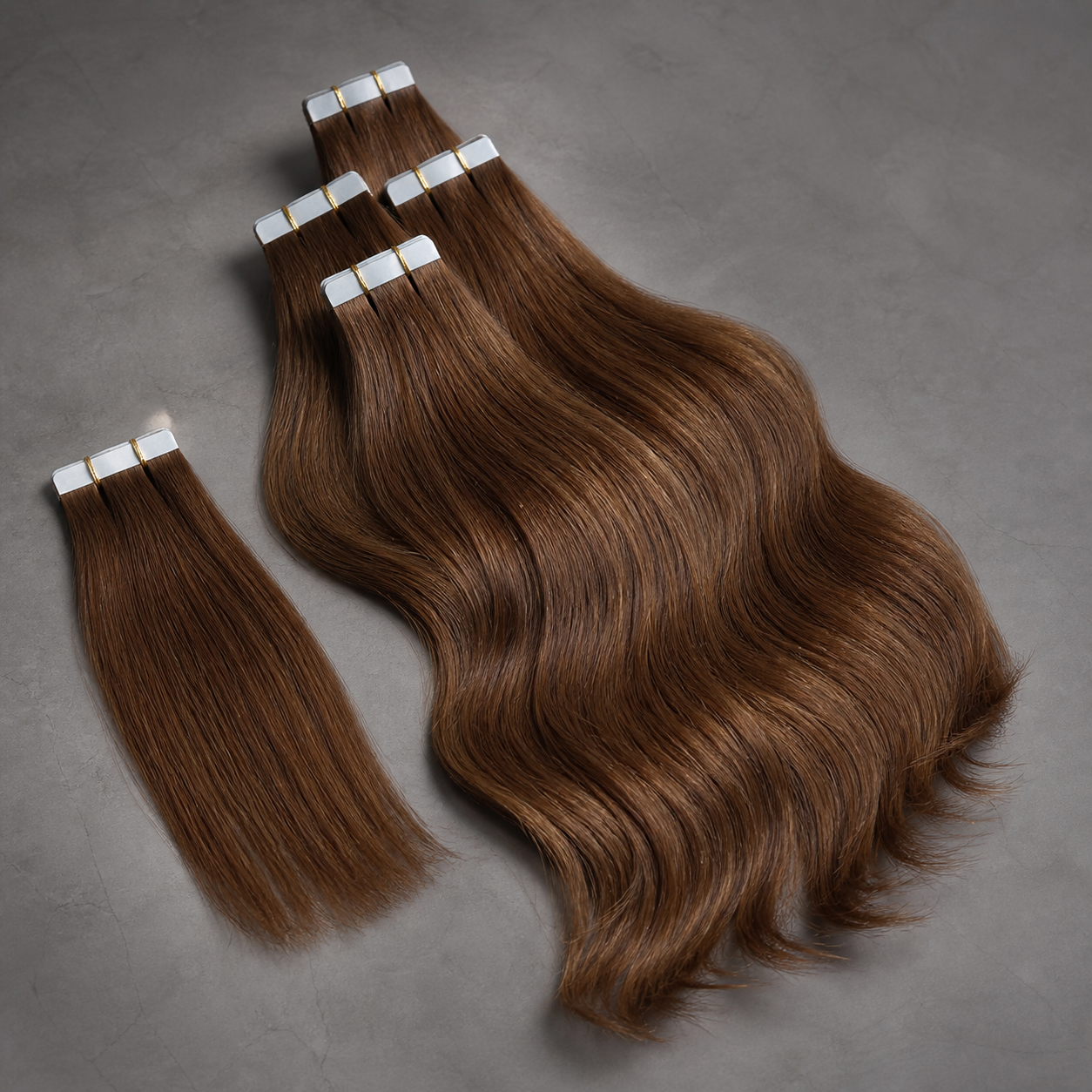 (image for) Seamless Human Hair Tape-In Set